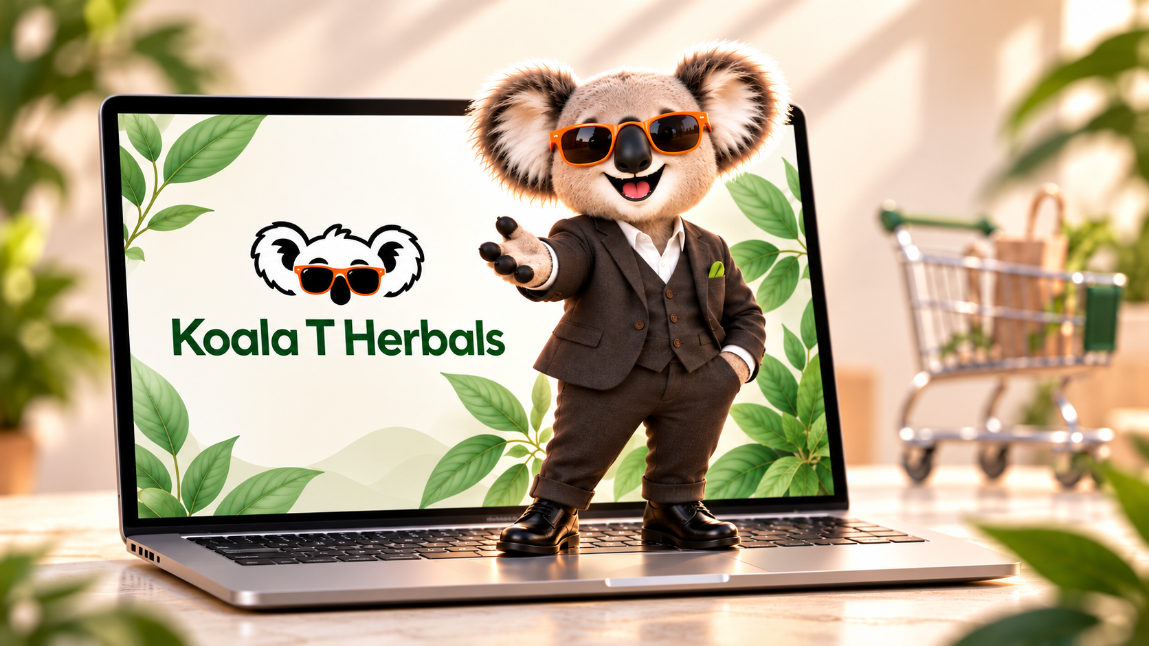 Koala T Herbals ecommerce project